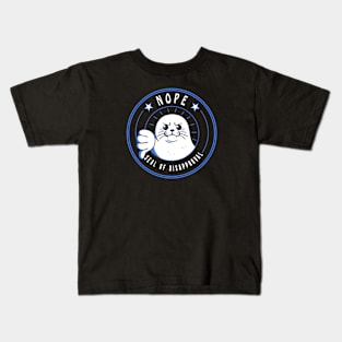 Funny Seal of Disapproval by Tobe Fonseca Kids T-Shirt